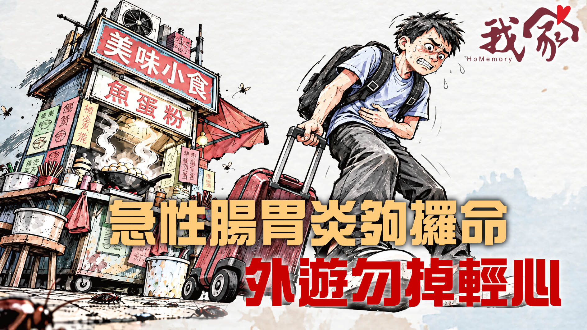 急性腸胃炎夠攞命  外遊勿掉輕心